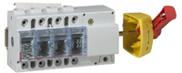 Legrand 022327 Выкл.VISTOP 4P 100A бок. с красной рукояткой