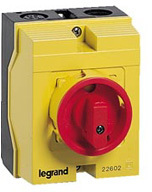 Legrand 022600 Выключатель дистанцион. 3П + НО 25А в боксе IP65