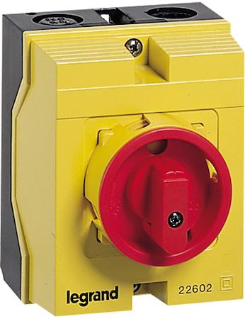 Legrand 022602 Выключатель дистанцион. 3П+N 25А в боксе IP65