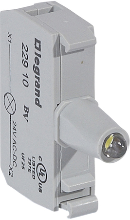 Legrand 022910 Osmoz блок.подсв. 12-24В БЕЛ. винт.кл
