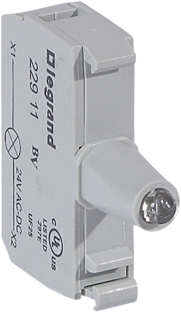 Legrand 022911 Osmoz блок.подсв. 12-24В КРАСН. винт.кл