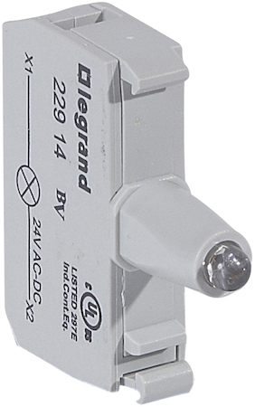 Legrand 022914 Osmoz блок.подсв. 12-24В ЖЕЛТ. винт.кл