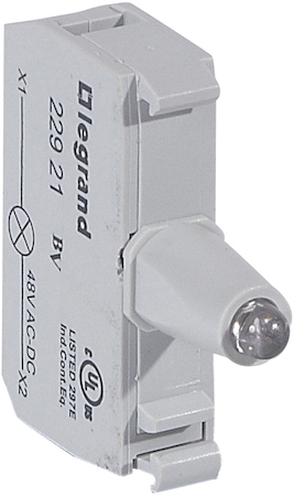 Legrand 022921 Osmoz блок.подсв. 48В КРАСН. винт.кл