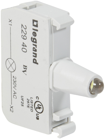 Legrand 022940 Osmoz блок.подсв. 230В БЕЛ. винт.кл