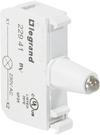 Legrand 022941 Osmoz блок.подсв. 230В КРАСН. винт.кл