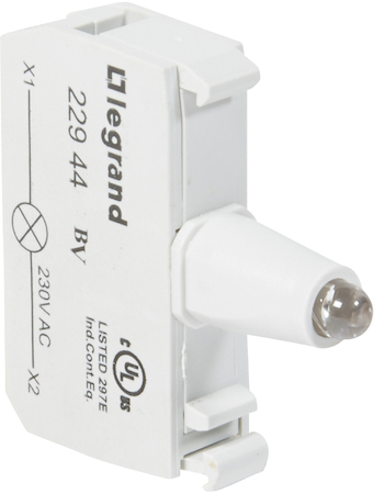 Legrand 022944 Osmoz блок.подсв. 230В ЖЕЛТ. винт.кл