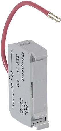 Legrand 022951 Osmoz тест.блок. 2 диода винт.кл