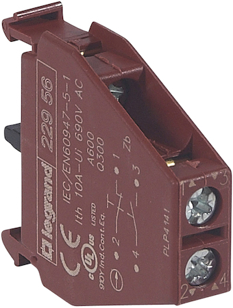Legrand 022956 Osmoz конт.блок НО/НЗ для джойст. винт.кл