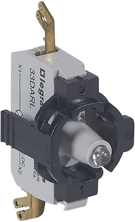 Legrand 023031 Osmoz монт.адап. 1 пост. подсв.КРАСН. 12-24В внеш.кл