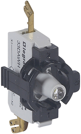 Legrand 023035 Osmoz монт.адап. 1 пост. подсв.БЕЛ. 230В внеш.кл