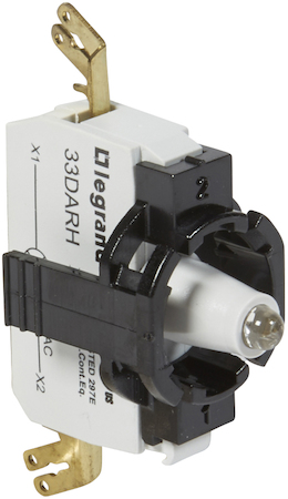 Legrand 023036 Osmoz монт.адап. 1 пост. подсв.КРАСН. 230В внеш.кл