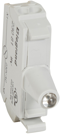 Legrand 023081 Osmoz блок.подсв. 230В КРАСН. пруж.кл