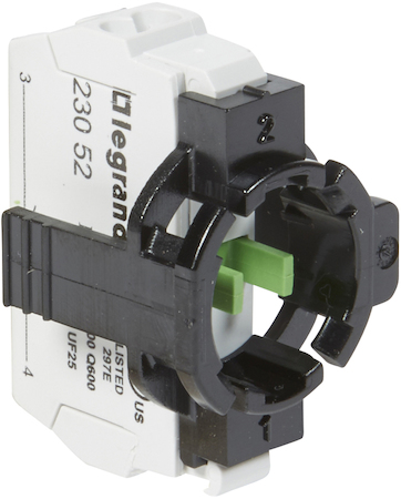Legrand 023102 Osmoz монт.адап. 1 пост +НО конт.бл. пруж.кл