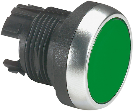 Legrand 023802 Osmoz гол.кнопки ЗЕЛ, потайн. без фикс.
