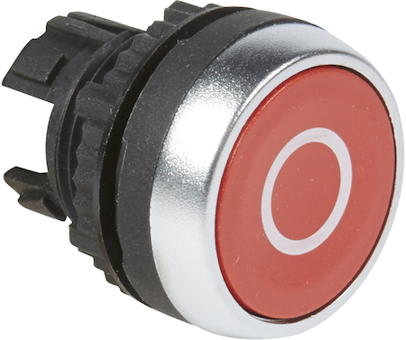 Legrand 023808 Osmoz гол.кнопки КРАСН. марк."О", потайн. без фикс.