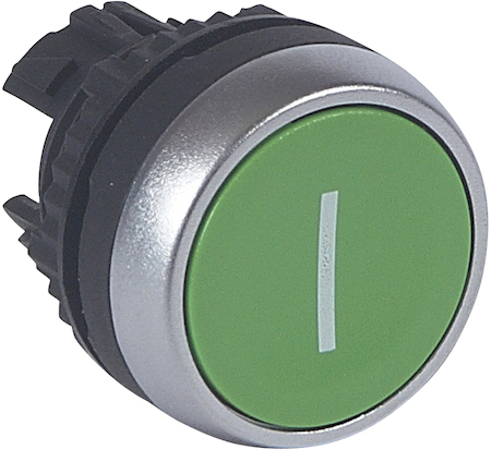 Legrand 023809 Osmoz гол.кнопки ЗЕЛ. марк."I", потайн. без фикс.