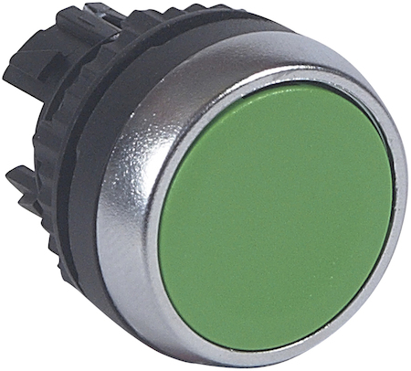 Legrand 023842 Osmoz гол.кнопки ЗЕЛ, потайн. с фикс.