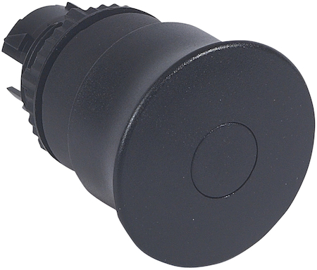 Legrand 023876 Osmoz гол.кнопки гриб. ав.откл.ЧЕРН. 40мм. тяни-толк.