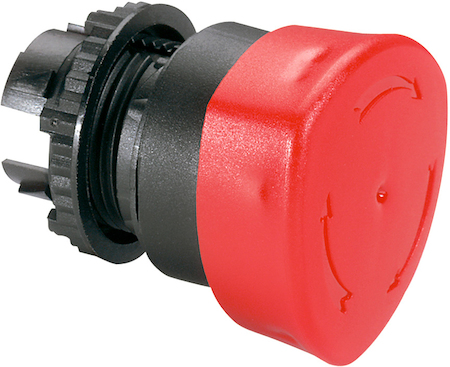 Legrand 023882 Osmoz гол.кнопки экстр.откл.КРАСН. 40мм. возвр-пов.