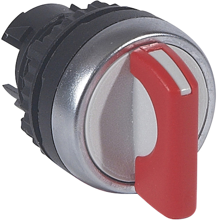 Legrand 023921 Osmoz гол.перекл. КРАСН.ручк. 3 п с фикс. 45°(1-0-2) 10-12-2 час.