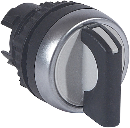 Legrand 023929 Osmoz гол.перекл. ЧЕРН.ручк. 3 п с фикс. 90°(1-0-2) 9-12-3 час.