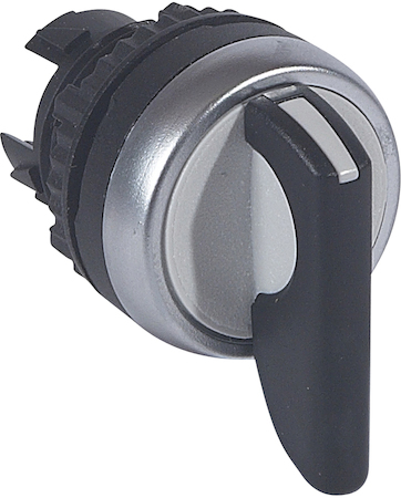 Legrand 023931 Osmoz гол.тумб. ЧЕРН.ручк. 2 п с возвр в 0. 45°(0-1) 11-1 час.