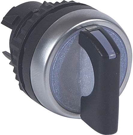 Legrand 024053 Osmoz гол.перекл.подсв. ЧЕРН.ручк. 3 п с фикс. 45°(1-0-2) 10-12-2 час.