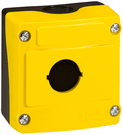 Legrand 024201 Osmoz 1 кн.пост. пустой ЖЕЛТ.