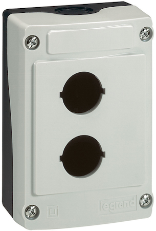 Legrand 024202 Osmoz 2 кн.пост. пустой СЕР.