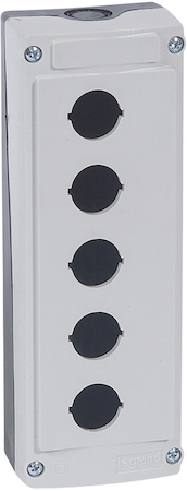 Legrand 024205 Osmoz 5 кн.пост. пустой СЕР.