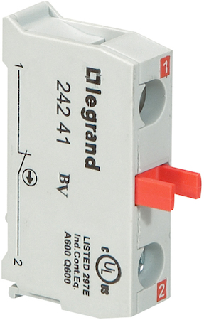Legrand 024241 Osmoz конт.блок НЗ для кн.постов винт.кл