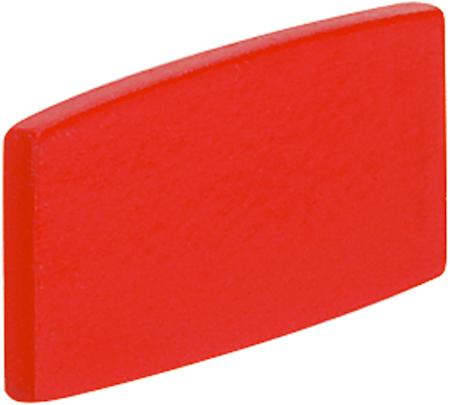Legrand 024301 Osmoz вставк. узкая красная без надписей