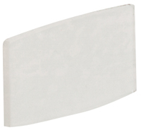 Legrand 024304 Osmoz вставк. узкая прозр. без надписей