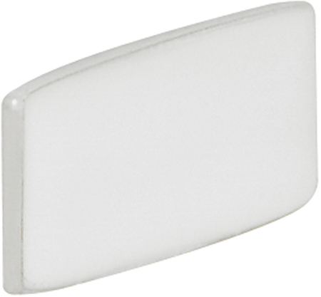 Legrand 024305 Osmoz вставк. широкая белая без надписей
