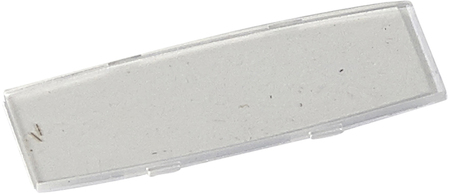 Legrand 024309 Osmoz вставк. широкая прозр. без надписей