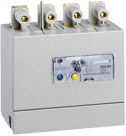 Legrand 026065 DPX 630Стык.бл.УЗО 4п/630А ниж