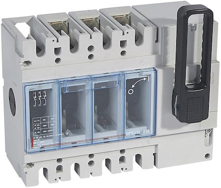 Legrand 026660 DPX-IS630 3п 400A фронт.