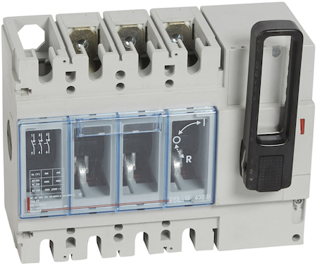 Legrand 026672 DPX-IS630 3п 400A фронт.