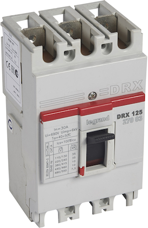 Legrand 027003 DRX125 MT 30A 3П 10KA