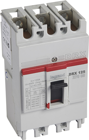 Legrand 027008 DRX125 MT 100A 3П 10KA