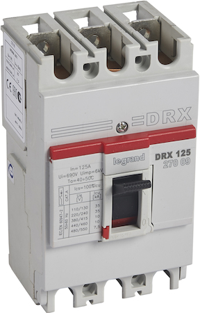 Legrand 027009 DRX125 MT 125A 3П 10KA