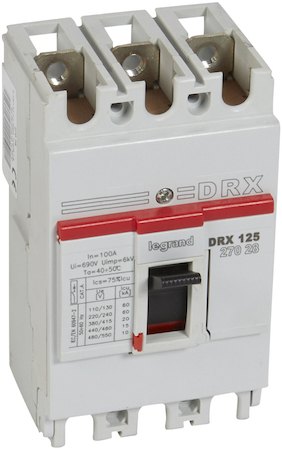 Legrand 027028 DRX125 MT 100A 3П 20KA