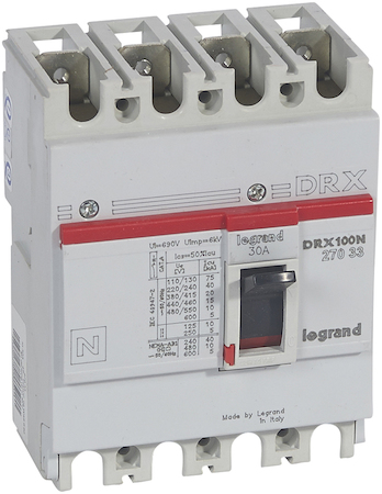 Legrand 027033 DRX125 MT 30A 4П 20KA