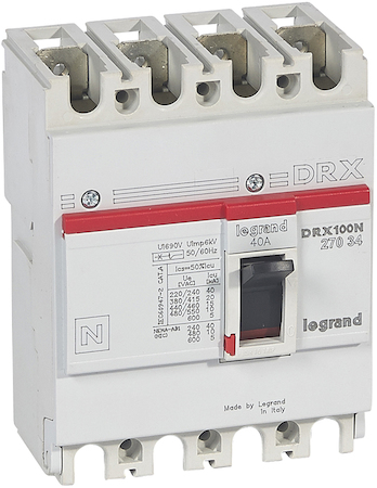 Legrand 027034 DRX125 MT 40A 4П 20KA