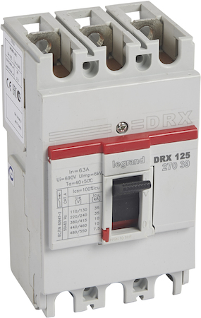 Legrand 027039 DRX125 MT 63A 3П 10KA