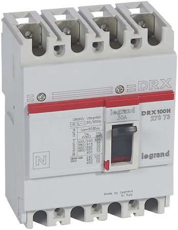 Legrand 027073 DRX125 MT 30A 4П 36KA