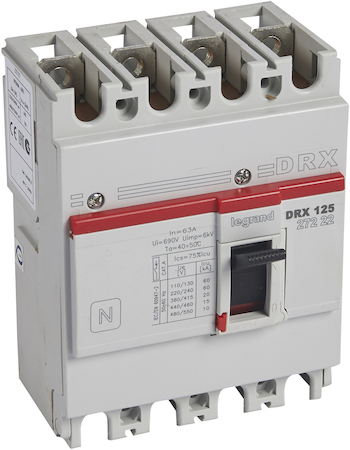 Legrand 027222 DRX125 MT 63A 4П 20kA
