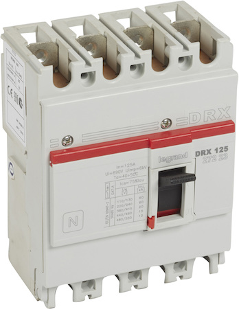Legrand 027223 DRX125 MT 125A 4П 20kA