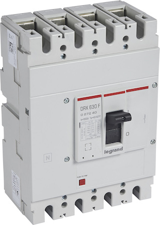 Legrand 027240 DRX630 термомагнитный 500A 4П 36кА