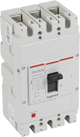 Legrand 027243 DRX630 термомагнитный 400A 3П 50кА